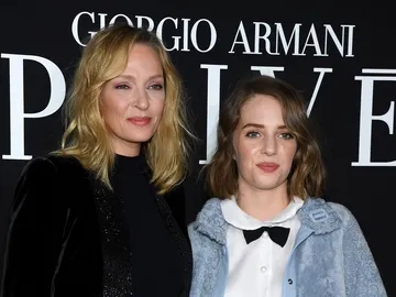 Uma Thurman y su hija Maya Hawke Uma Thurman y su hija Maya Hawke