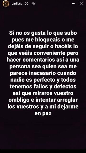 HARTA DE LAS CRÍTICAS