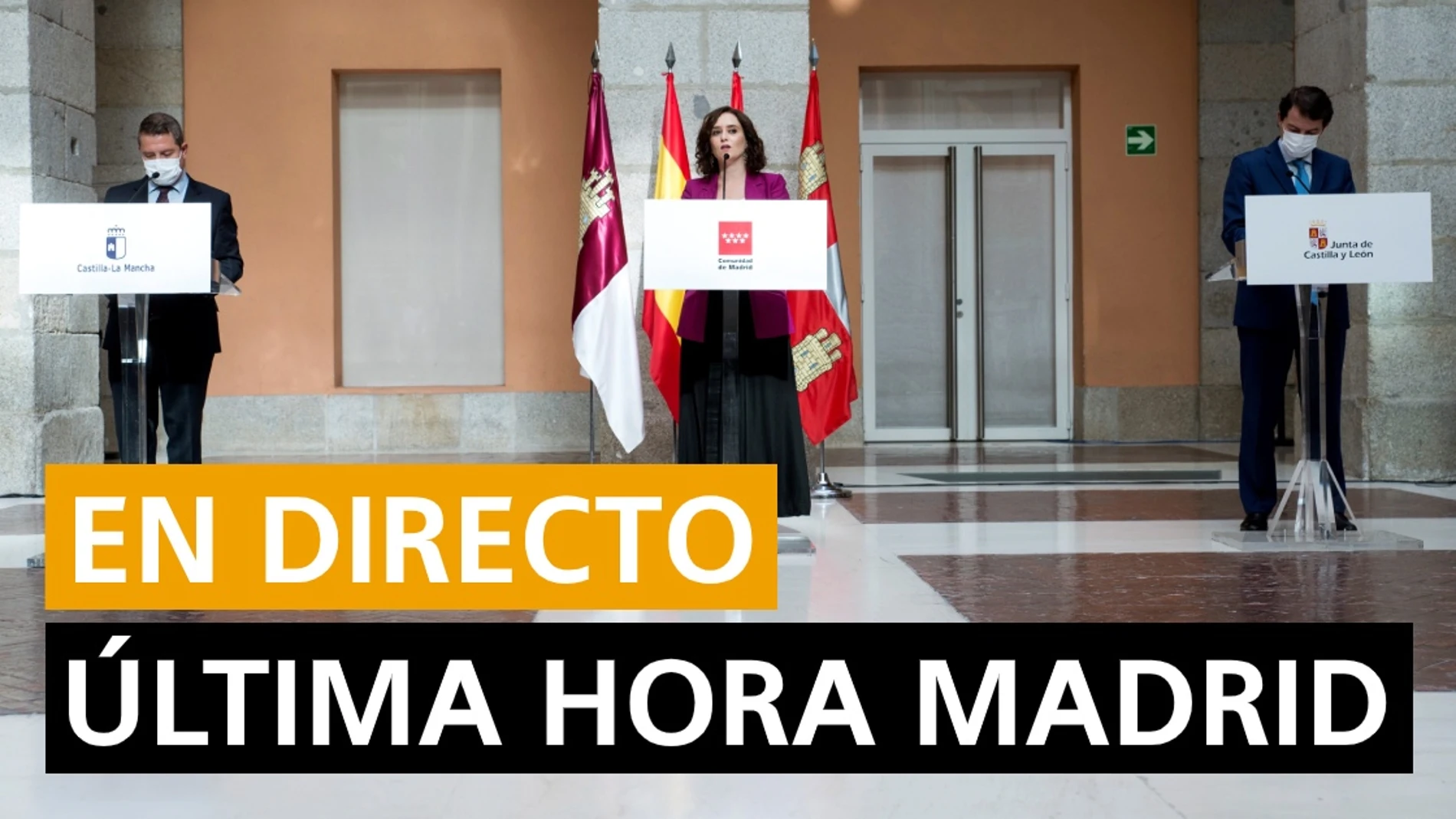Última hora Madrid: Cierre, toque de queda, confinamiento, estado de alarma y últimas noticias de Madrid, en directo Última hora Madrid: Cierre, toque de queda, confinamiento, estado de alarma y últimas noticias de Madrid, en directo