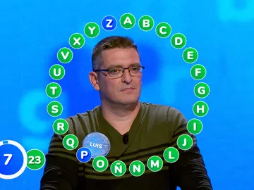 ¡A dos de 802.000 euros! El “sentido arácnido” de Luis se activa en un apasionante rosco: ¿se llevará el bote de ‘Pasapalabra’? ¡A dos de 802.000 euros! El “sentido arácnido” de Luis se activa en un apasionante rosco: ¿se llevará el bote de ‘Pasapalabra’?