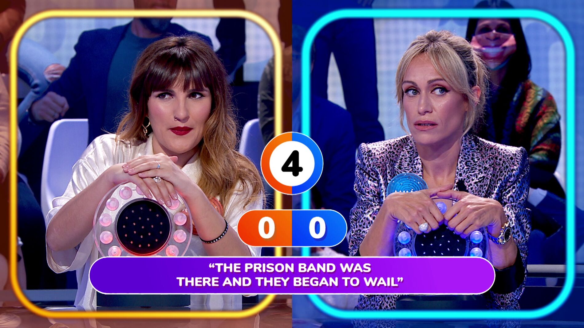 Ingl&eacute;s asturiano VS. ingl&eacute;s manchego: el surrealista duelo entre Luj&aacute;n Arg&uuml;elles y Rozal&eacute;n en &lsquo;La Pista&rsquo;