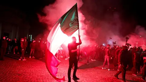 Graves disturbios en Italia en contra de las restricciones por el coronavirus del Gobierno Graves disturbios en Italia en contra de las restricciones por el coronavirus del Gobierno