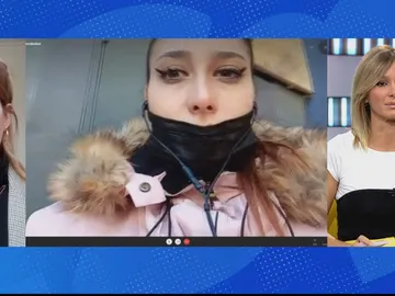 Polémicas declaraciones de la joven antimascarillas. Polémicas declaraciones de la joven antimascarillas.