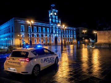 La Puerta del Sol durante el toque de queda