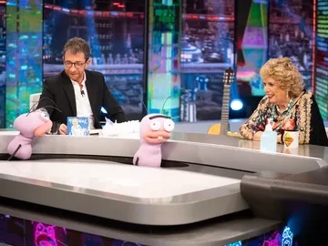 Trancas y Barrancas someten a María Jiménez a las preguntas más comprometidas en 'El Hormiguero 3.0' Trancas y Barrancas someten a María Jiménez a las preguntas más comprometidas en 'El Hormiguero 3.0'