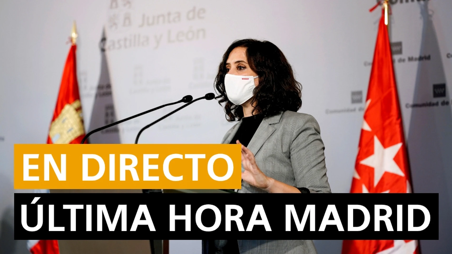 Madrid hoy: Última hora del cierre de Madrid, el estado de alarma y zonas confinadas, en directo Madrid hoy: Última hora del cierre de Madrid, el estado de alarma y zonas confinadas, en directo