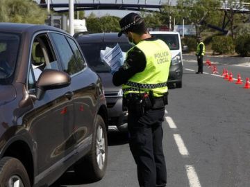 La Policia Local de Punta Umbria incrementa los controles en los accesos al municipio