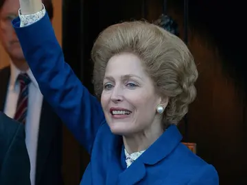 Gillian Anderson en 'The Crown' Gillian Anderson en 'The Crown'