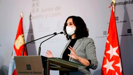 La presidenta de la Comunidad de Madrid, Isabel D&iacute;az Ayuso