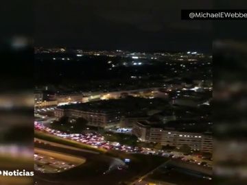 Monunental atasco en París horas antes del confinamiento perimetral de toda Francia