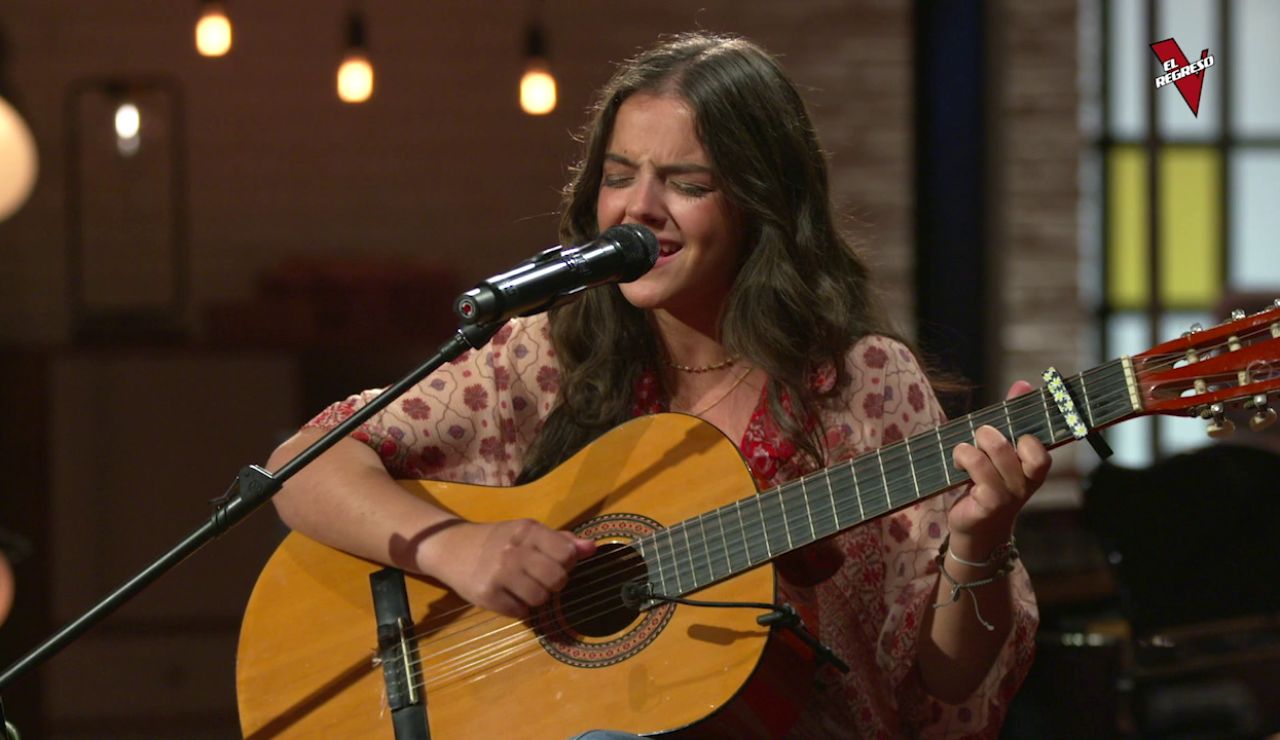 Teresa Palomar llega a ‘El Regreso’ tras caer en los Asaltos de ‘La Voz’. Teresa Palomar llega a ‘El Regreso’ tras caer en los Asaltos de ‘La Voz’.