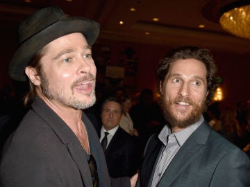 Matthew McConaughey y Brad Pitt