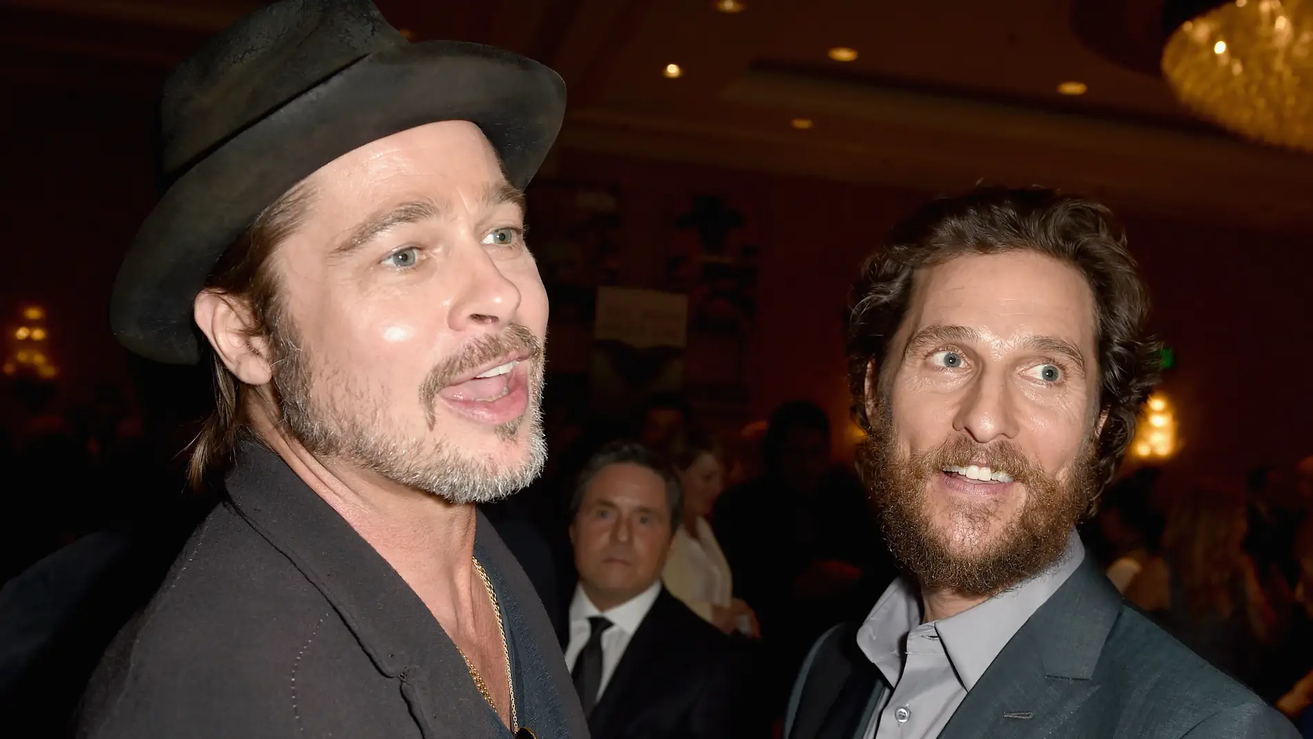 Matthew McConaughey y Brad Pitt