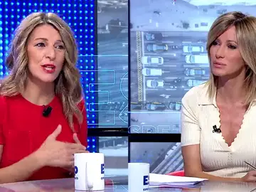 La ministra de Trabajo considera que el crecimiento del PIB el tercer trimestre no está dopado: "No estamos en marzo, estamos creciendo" La ministra de Trabajo considera que el crecimiento del PIB el tercer trimestre no está dopado: "No estamos en marzo, estamos creciendo"