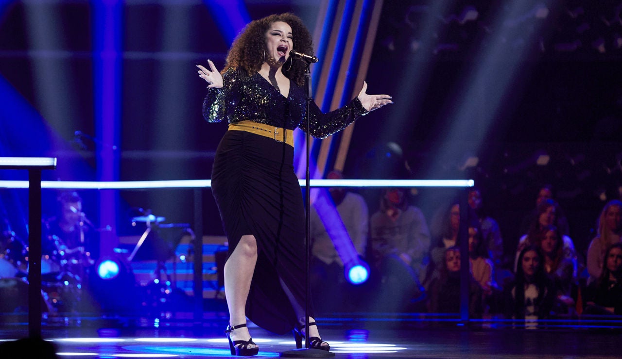 Carolina G&oacute;mez canta 'Tell me you love me' en los Asaltos de 'La Voz&rsquo;