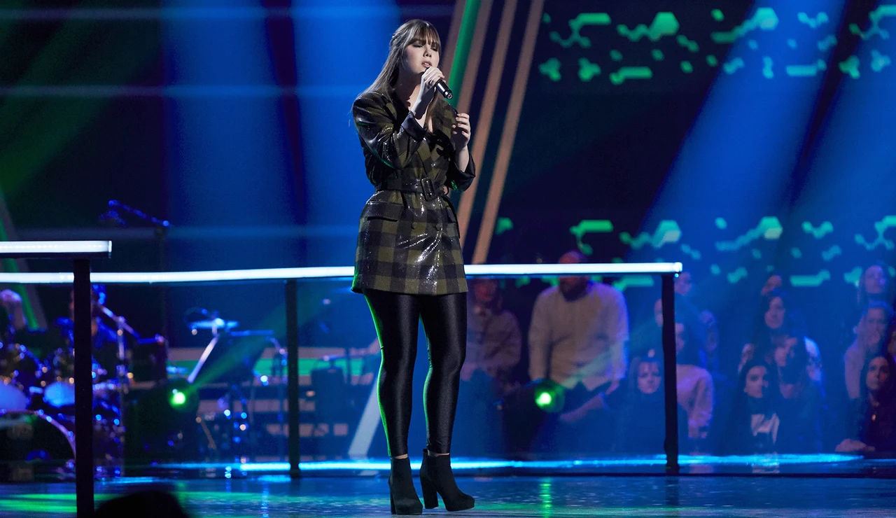 Rocío Hernández canta ‘I’ll never love again’ en los Asaltos de ‘La Voz’