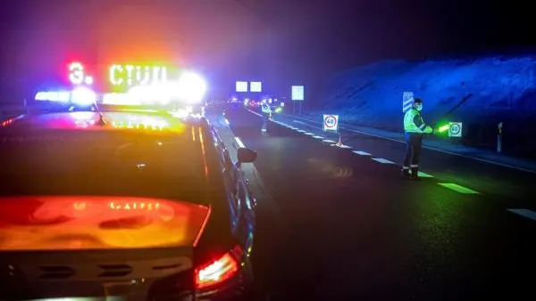 Imagen de un control policial
