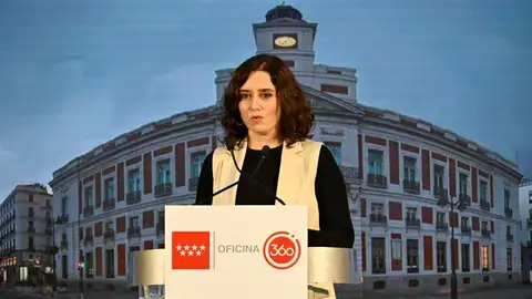 Isabel Díaz Ayuso, tras el cierre de la Comunidad de Madrid por días: "No ha habido ningún triunfo porque no hay ninguna guerra" Isabel Díaz Ayuso, tras el cierre de la Comunidad de Madrid por días: "No ha habido ningún triunfo porque no hay ninguna guerra"