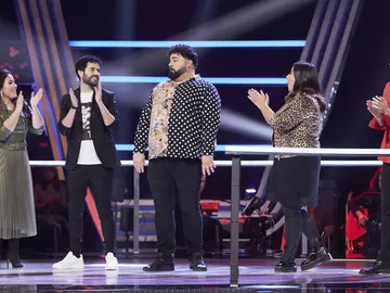 Alejandro Sanz y Tini eligen a Rafael Ruiz en los Asaltos de 'La Voz' Alejandro Sanz y Tini eligen a Rafael Ruiz en los Asaltos de 'La Voz'