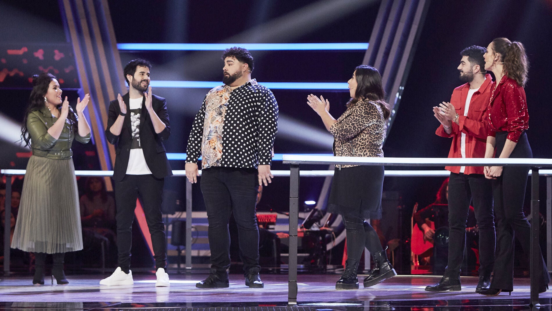 Alejandro Sanz y Tini eligen a Rafael Ruiz en los Asaltos de 'La Voz'