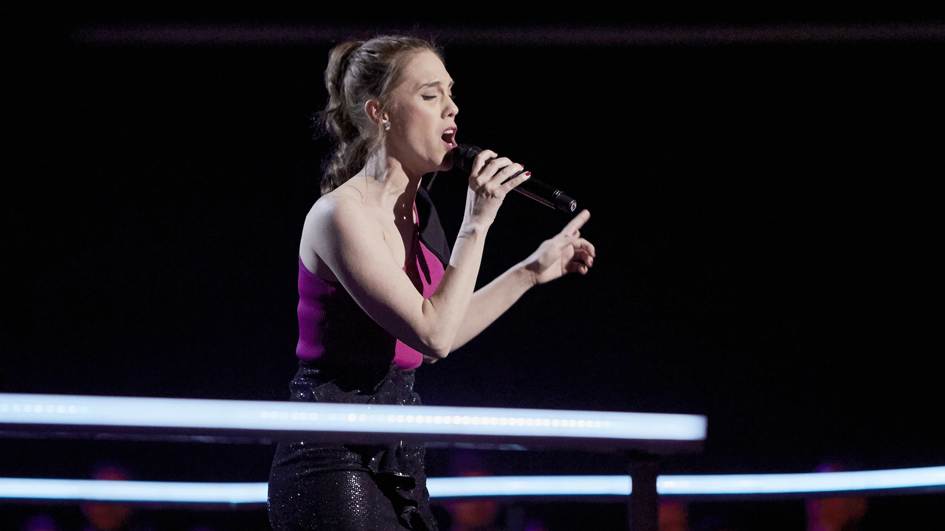 Johanna Polvillo canta ‘Vision of love’ en los Asaltos de ‘La Voz’ Johanna Polvillo canta ‘Vision of love’ en los Asaltos de ‘La Voz’