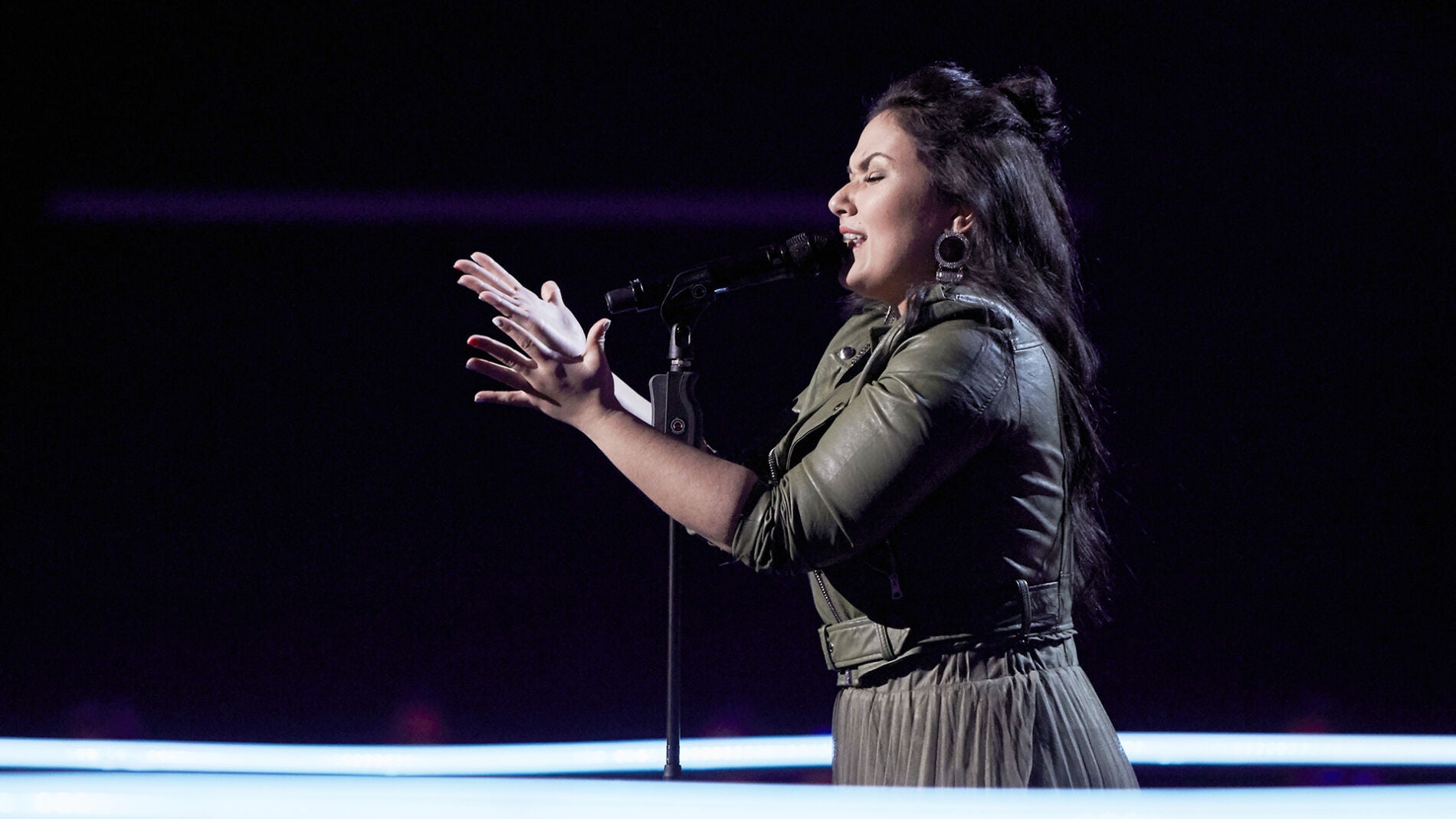 Araceli Campillos canta 'Algo especial en ti' en los Asaltos de 'La Voz’