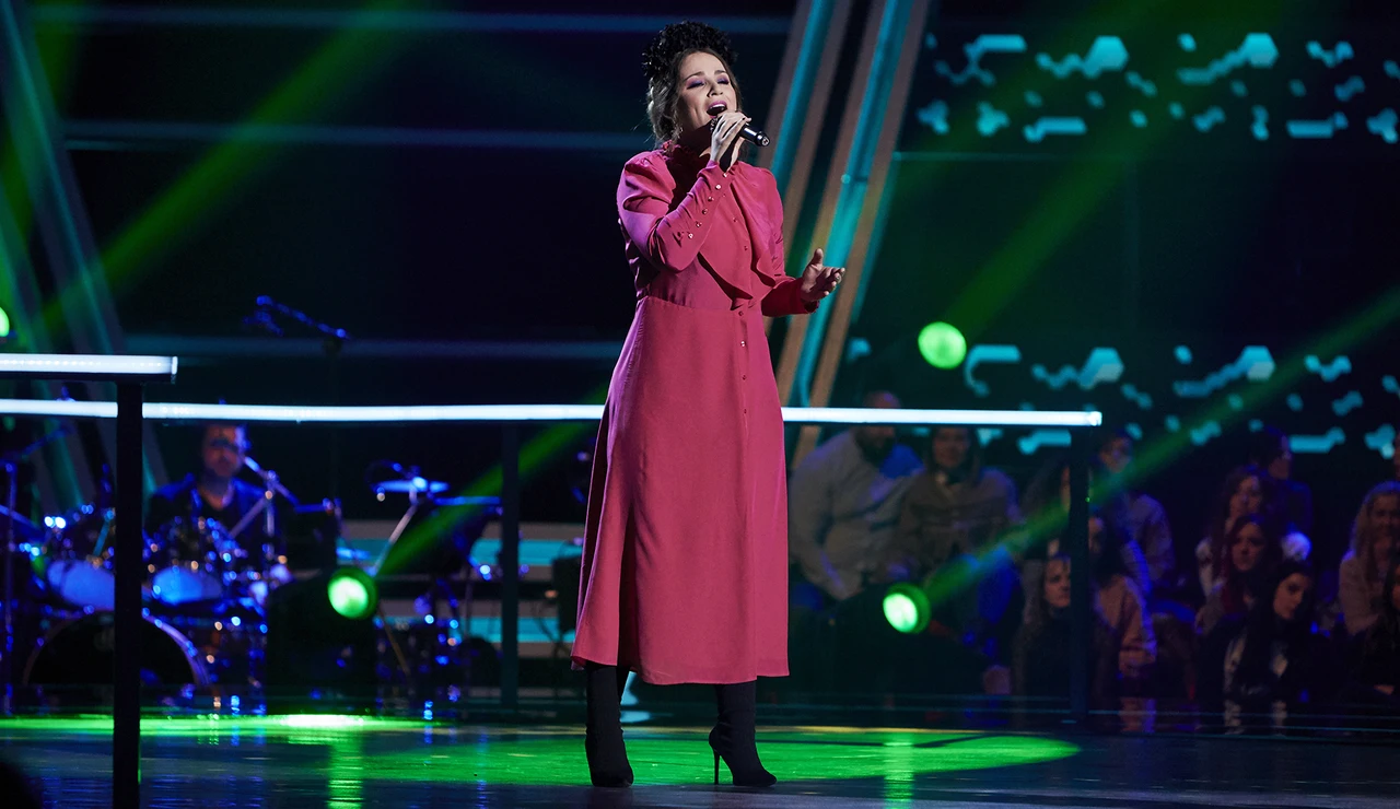 Thania Gil canta 'Recuérdame’ en los Asaltos de 'La Voz'