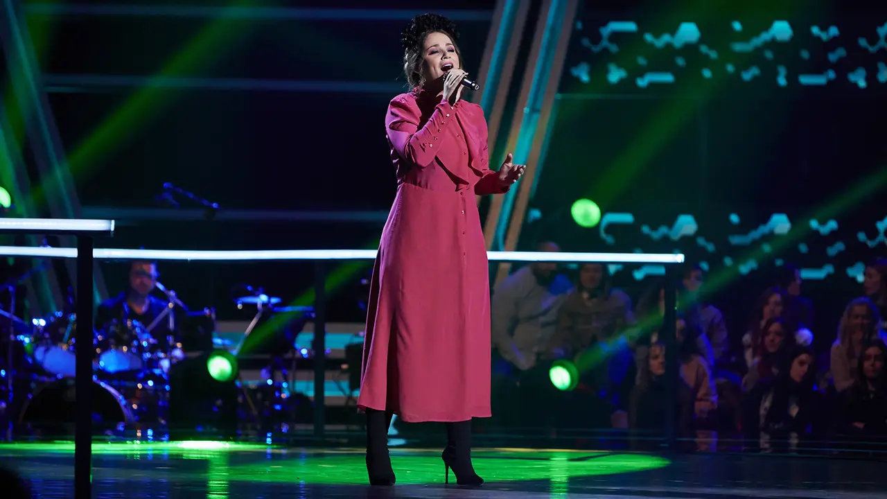 Thania Gil canta 'Recuérdame’ en los Asaltos de 'La Voz'