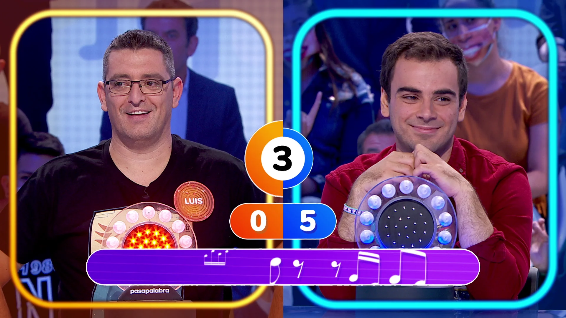 Tres palabras le dan a Luis la victoria al ritmo de ‘She will be loved’ en ‘La Pista’ Tres palabras le dan a Luis la victoria al ritmo de ‘She will be loved’ en ‘La Pista’