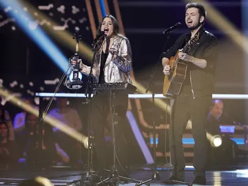 22 Dúo canta 'Shape of you' en los Asaltos de 'La Voz' 22 Dúo canta 'Shape of you' en los Asaltos de 'La Voz'