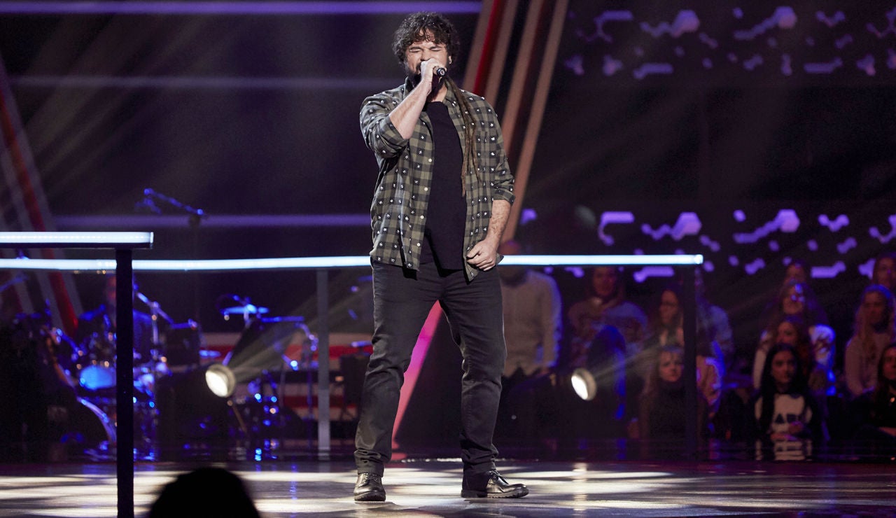 Alejandro Frey canta &lsquo;Come together&rsquo; en los Asaltos de &lsquo;La Voz&rsquo;