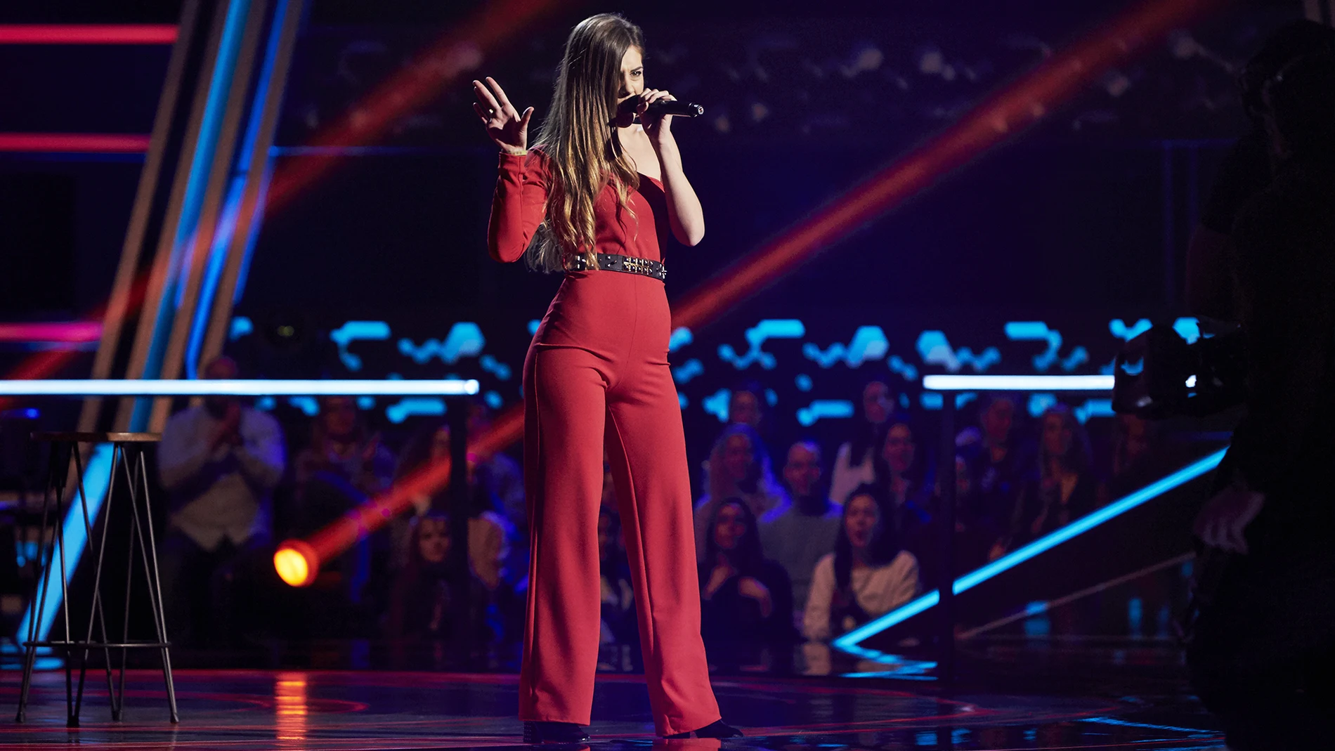 Cristina Montoya canta 'Crazy in love' en los Asaltos de 'La Voz'