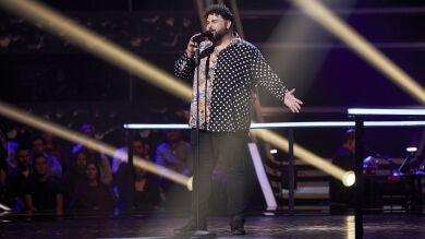 Rafael Ruiz canta 'En el lago' en los Asaltos de 'La Voz'