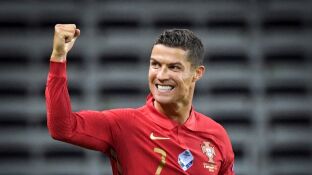 Cristiano Ronaldo, con Portugal