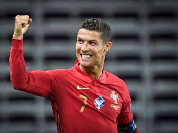 Cristiano Ronaldo, con Portugal