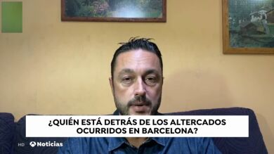Un portavoz de los Mossos, sobre los disturbios en Barcelona: 