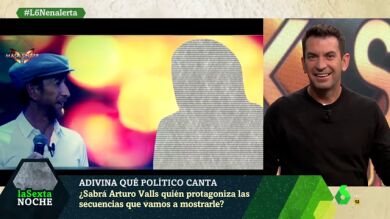Arturo Valls se pone a prueba en 'Adivina qué político canta' antes del estreno de 'Mask Singer'