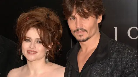 Helena Bonham Carter y Johnny Depp Helena Bonham Carter y Johnny Depp