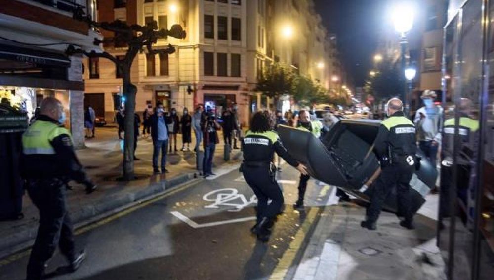 Disturbios en el País Vasco