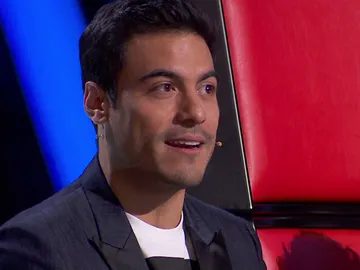 Carlos Rivera en 'La Voz' Carlos Rivera en 'La Voz'