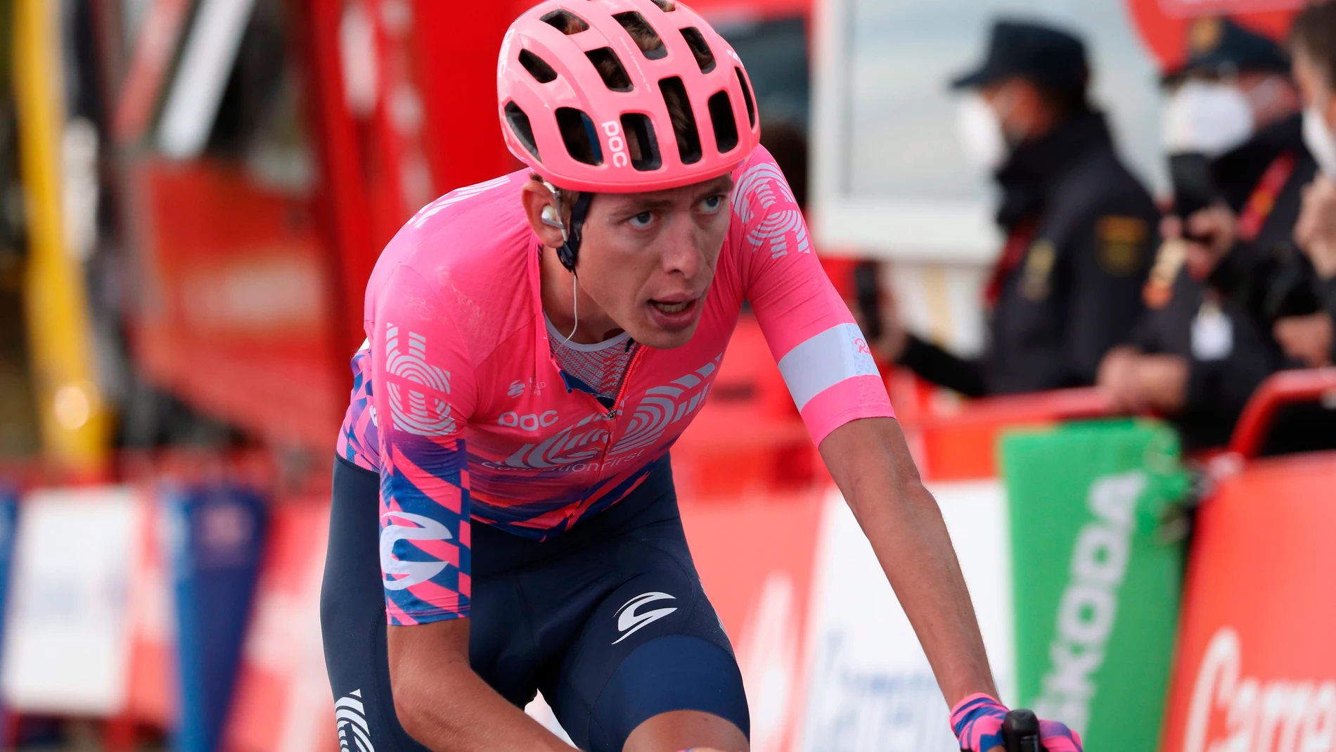 Hugh Carhy, ganador de etapa en la Vuelta a España Hugh Carhy, ganador de etapa en la Vuelta a España