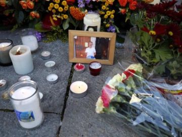 Imagen del homenaje a las víctimas del atentado en Niza