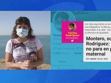 Teresa Rodríguez en Espejo Público Teresa Rodríguez en Espejo Público