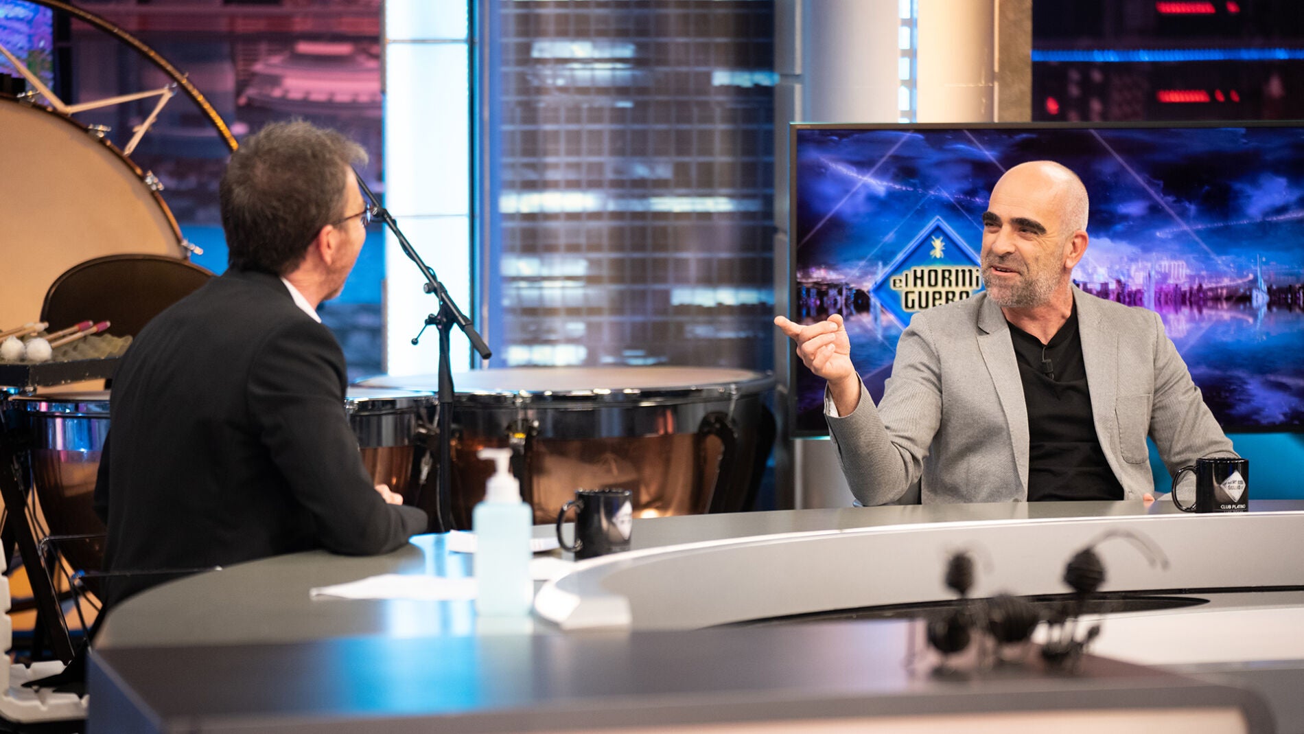 El importante debate de Pablo Motos y Luis Tosar sobre el uso de la mascarilla: "Nadie tiene derecho a decidir por los demás"