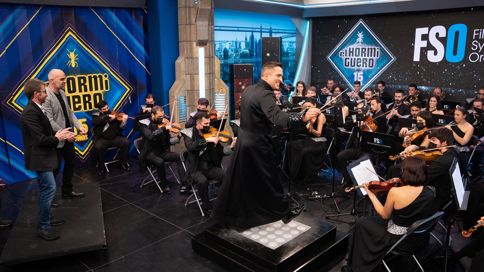 La Film Symphony Orchestra revoluciona 'El Hormiguero 3.0' con un juego imposible sobre famosas bandas sonoras 