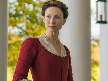 Caitriona Balfe como Claire en 'Outlander' Caitriona Balfe como Claire en 'Outlander'