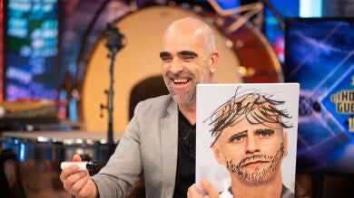 ¿Cuánto cambia una persona sin pelo? Luis Tosar y Pablo Motos lo descubren de forma muy original en 'El Hormiguero 3.0'