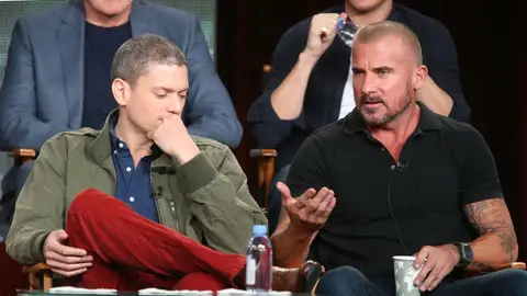 Wentworth Miller y Dominic Purcell, protagonistas de 'Prison Break' Wentworth Miller y Dominic Purcell, protagonistas de 'Prison Break'