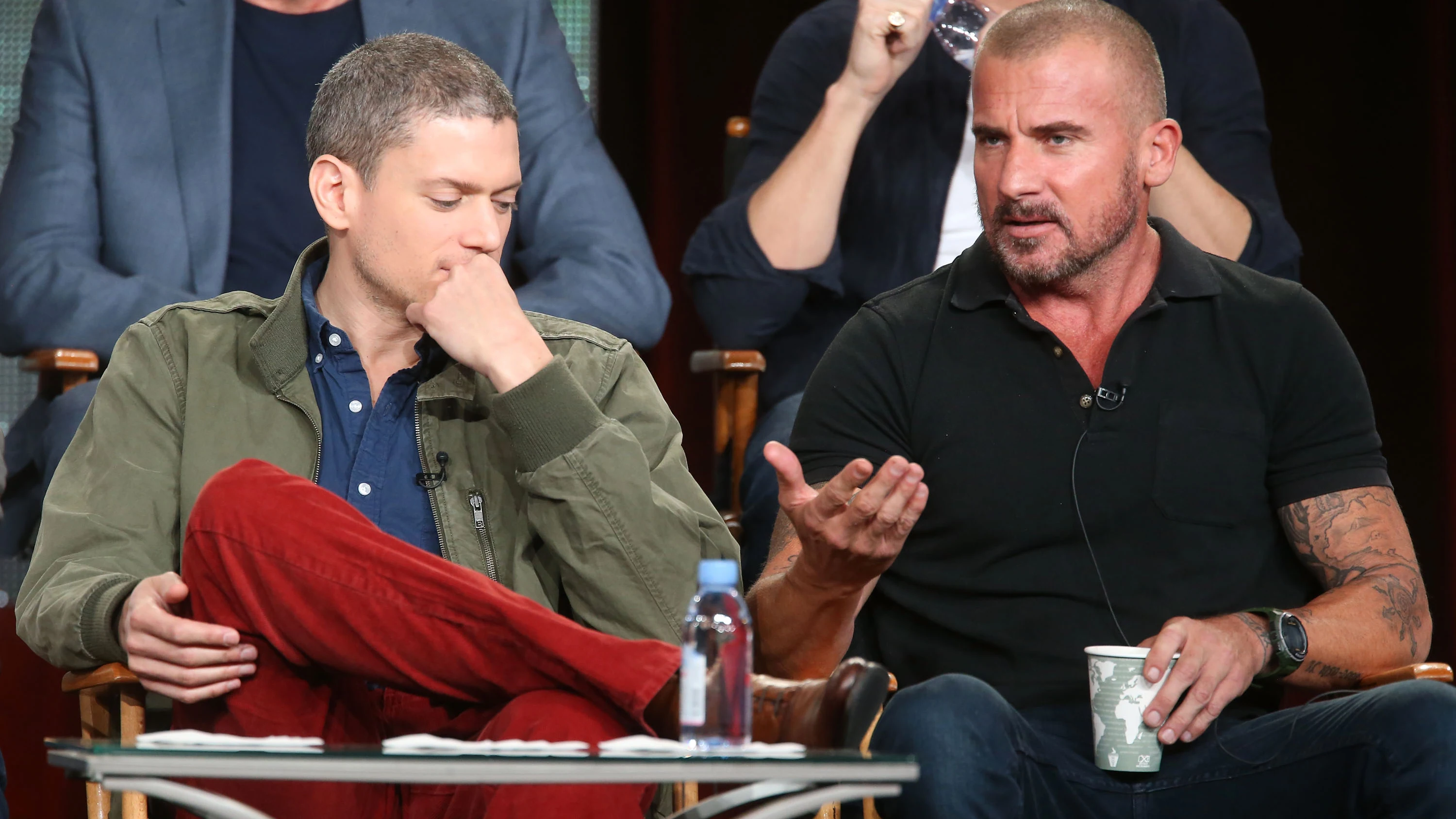 Wentworth Miller y Dominic Purcell, protagonistas de 'Prison Break' Wentworth Miller y Dominic Purcell, protagonistas de 'Prison Break'