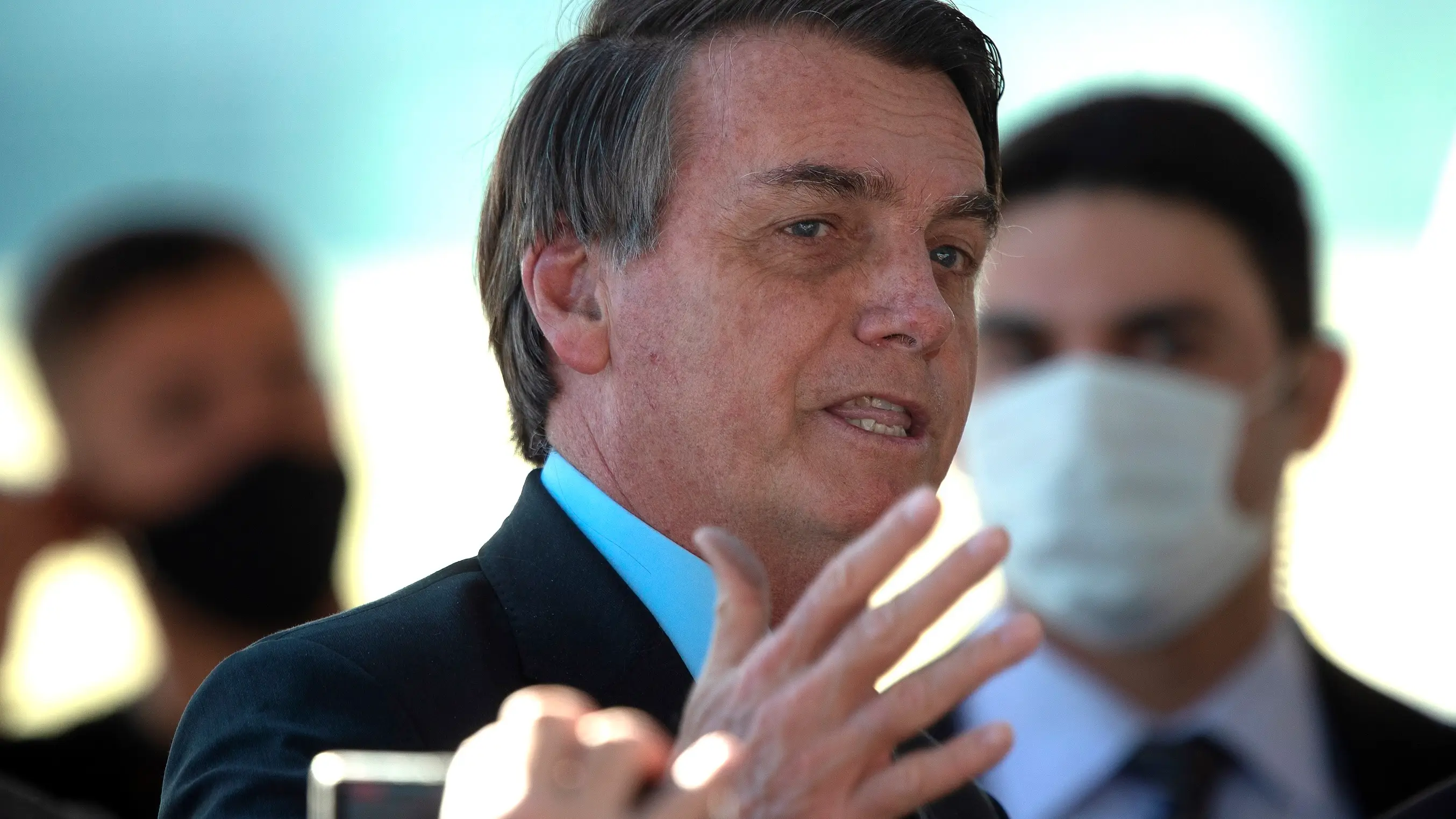 El presidente de Brasil, Jair Bolsonaro El presidente de Brasil, Jair Bolsonaro